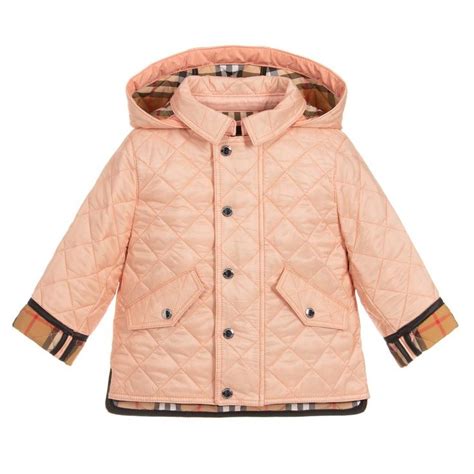 burberry baby jacket|burberry newborn baby girl.